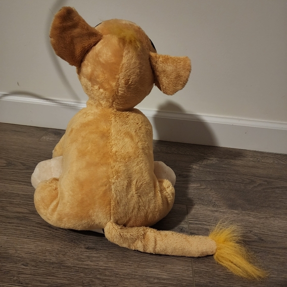 Disney The Lion King Sitting Simba Plush (22" Nose To Tail) Stuffed Animal EUC - Picture 4 of 8